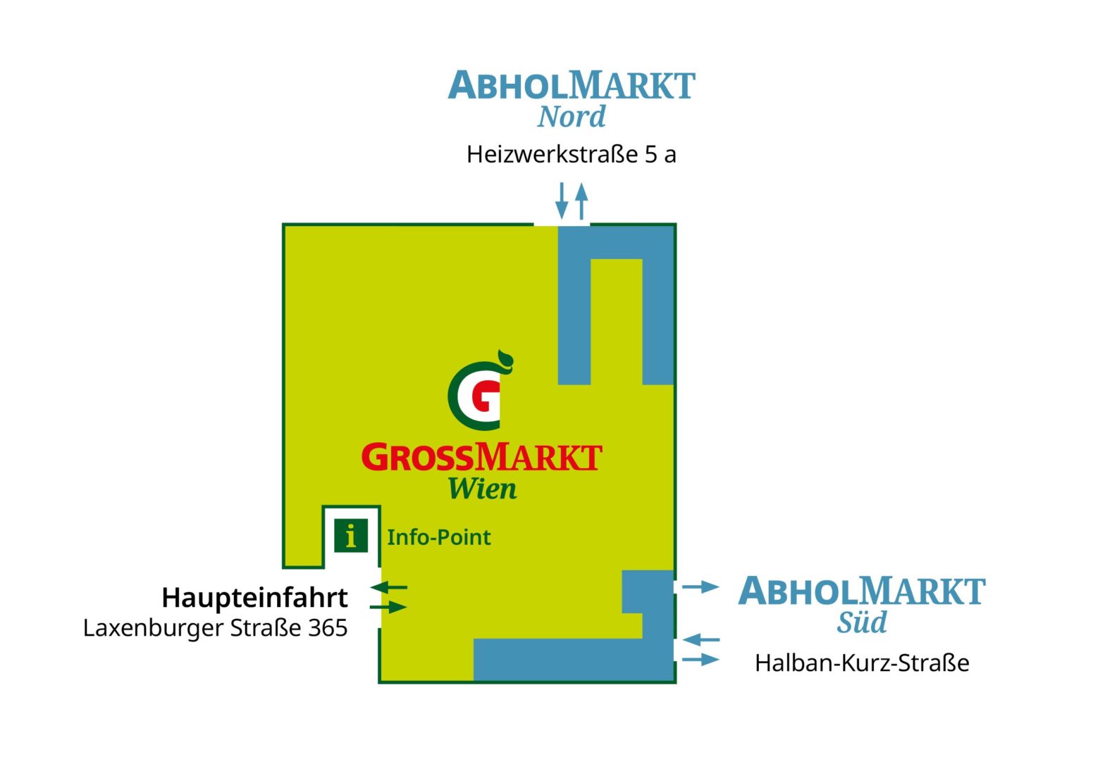 Infos Zufahrt Großmarkt Wien