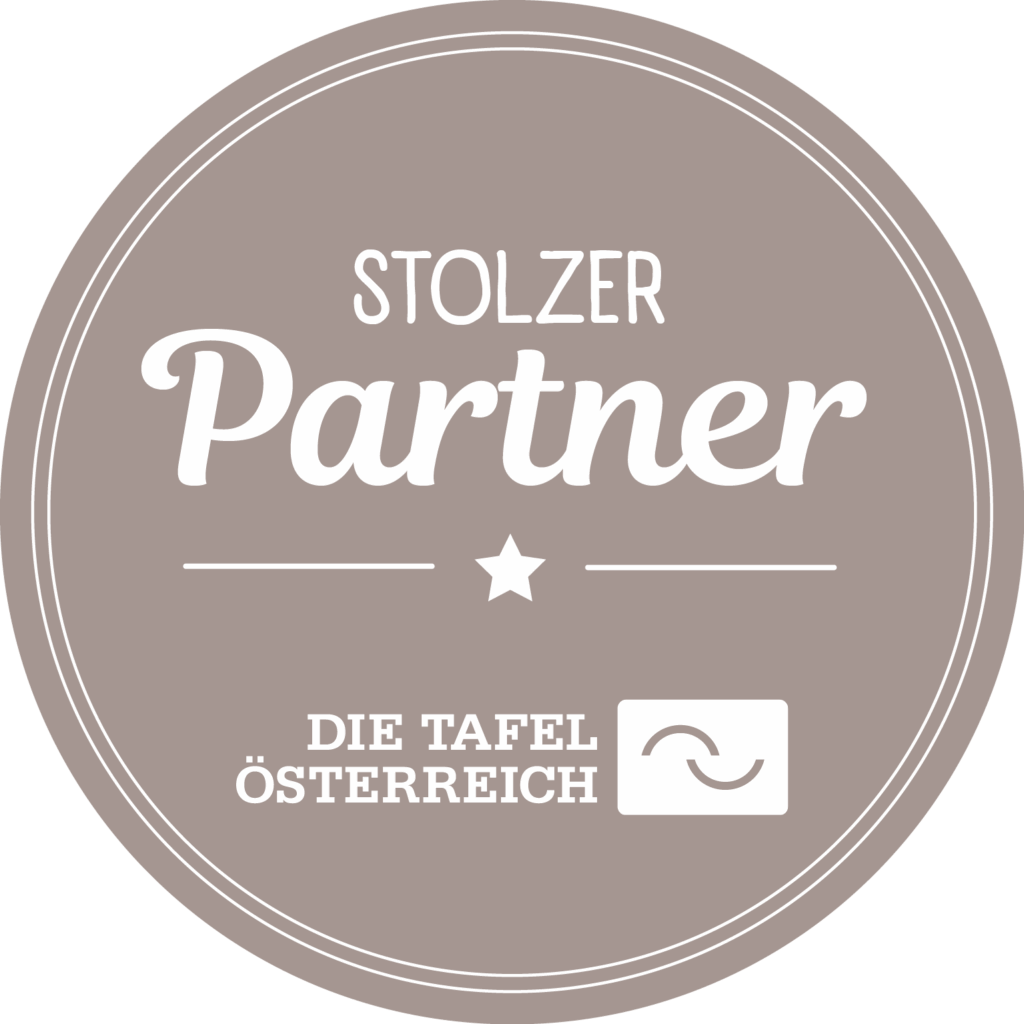 Partner-Abzeichen für die Tafel Österreich